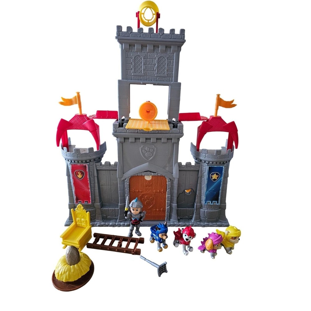 Paw Patrol Knight Castle Playset with Figures and Accessories